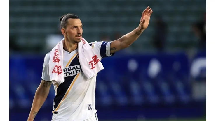Zlatan Ibrahimovic en Los Ángeles Galaxy.