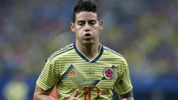 James Rodríguez, jugador del Real Madrid.