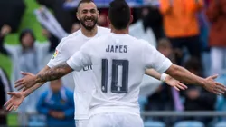 Benzema se une al grupo de jugadores del Real Madrid que le demuestran su amor a James