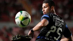 Pérez, en un duelo de los Gallos por el Clausura MX 2019.