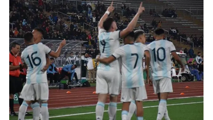 Argentina vs. Honduras por los Juegos Panamericanos en fútbol masculino.