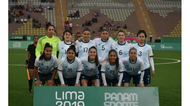 Argentina vs. Colombia la final por los Juegos Panamericanos en fútbol femenino.