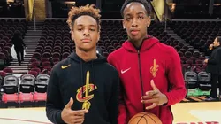 De tal palo: los hijos de LeBron y Wade se filmaron haciendo volcadas y ya los esperan en la NBA