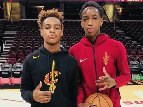 De tal palo: los hijos de LeBron y Wade se filmaron haciendo volcadas y ya los esperan en la NBA