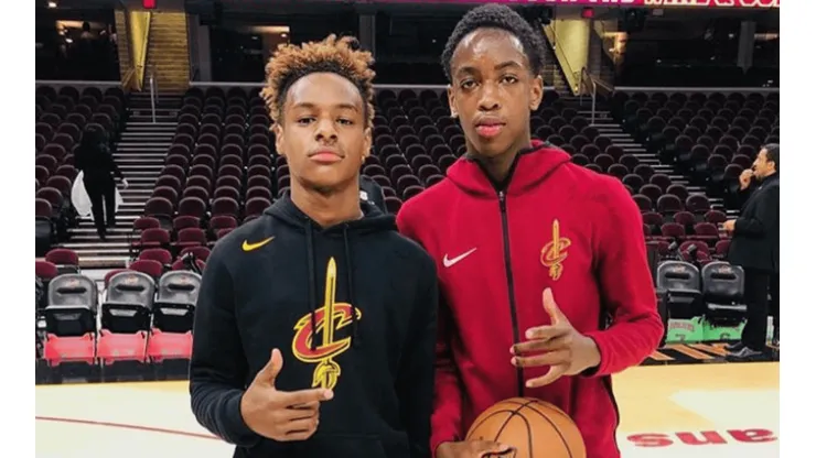 De tal palo: los hijos de LeBron y Wade se filmaron haciendo volcadas y ya los esperan en la NBA