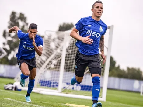 Mateus Uribe tuvo su primer entrenamiento en Porto