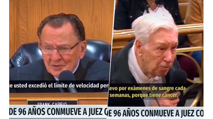 Un juez perdonó a un anciano de 96 años y la razón conmovió a todos