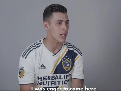 Pavón dio su primera entrevista en LA Galaxy y habló de su paso por Boca
