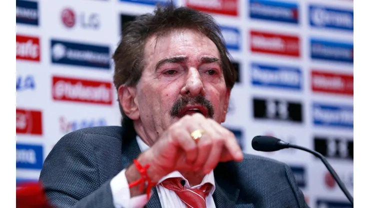 Ricardo La Volpe, en su presentación como entrenador del Toluca