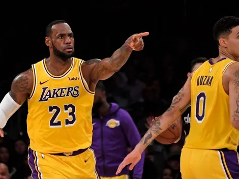 Kyle Kuzma reveló quién será la otra estrella de los Lakers de LeBron y Anthony Davis