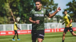 Radamel Falcao en pretemporada con el AS Mónaco.