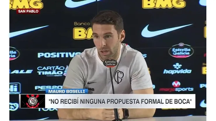 Nunca hubo nada: Boselli respondió sobre la supuesta posibilidad de volver a Boca