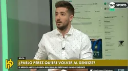 TNT Sports: "Pablo Pérez no ve con malos ojos volver a Boca"