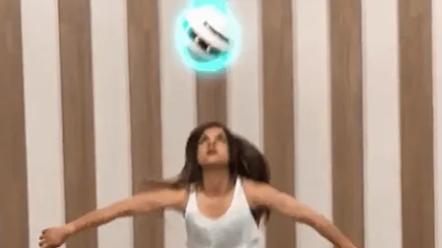 Águila poderosa: Viviana Michel mostró en instagram que sabe cómo hacer magia con el balón