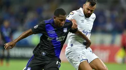 Angulo, contra Cruzeiro por Copa Libertadores. (Foto: Getty)