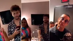 A Daddy Yankee no le gustó mucho el baile de Natti Natasha y Sebastián Yatra