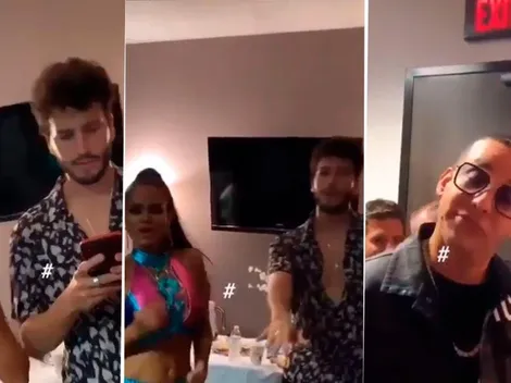 A Daddy Yankee no le gustó mucho el baile de Natti Natasha y Sebastián Yatra