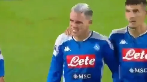 Mitad de Callejón y mitad de Umtiti: Napoli le empató rápido al Barcelona