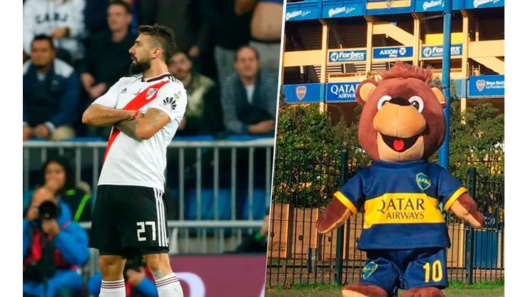 No quiso saber nada: la respuesta de Pratto cuando le preguntaron por el oso de Boca