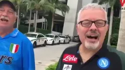 En Nápoli ya cantan el famoso hit del Chucky Lozano