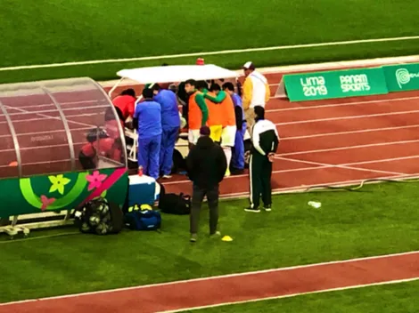 ¡Impactante lesión de Aldo Cruz en México vs. Honduras!