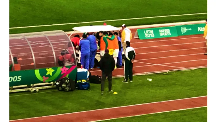 ¡Impactante lesión de Aldo Cruz en México vs. Honduras!