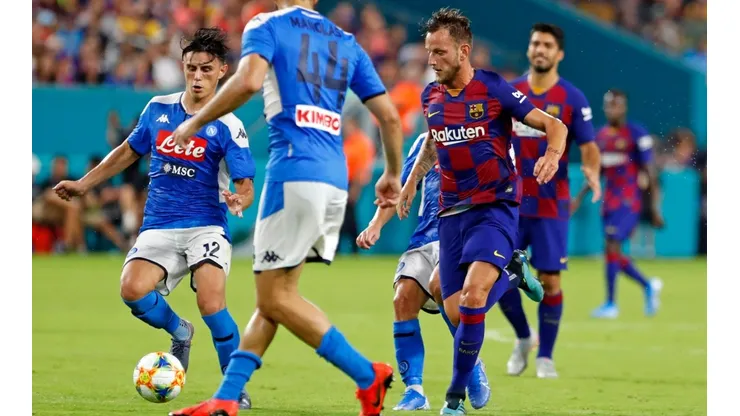 De la mano de Rakitic y Busquets, Barcelona firmó una nueva victoria en la pretemporada