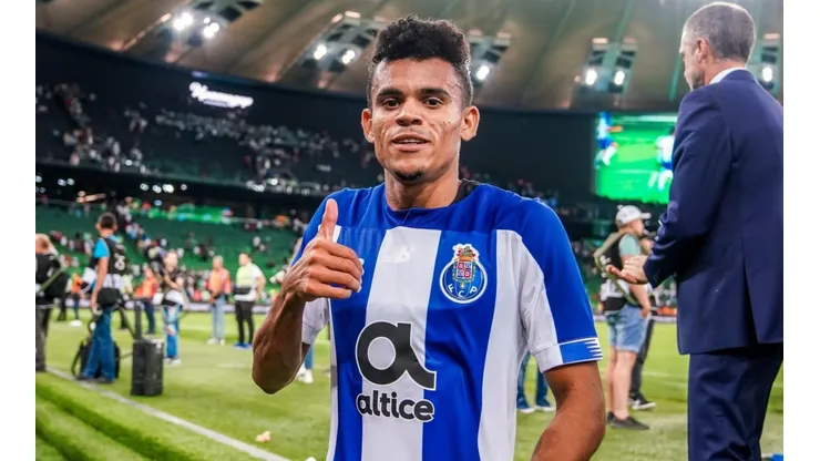 Luis Díaz, jugador colombiano del Porto de Portugal.