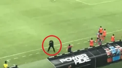 ¿A quién se lo gritó? El alocado festejo de Tomás Boy