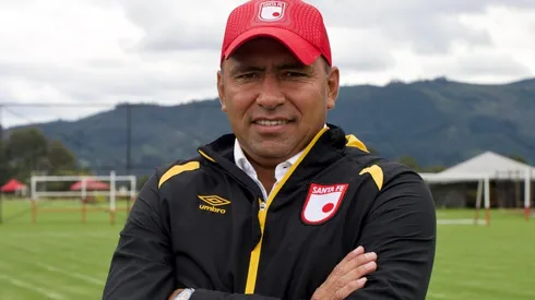 Harold Rivera, nuevo técnico de Independiente Santa Fe.