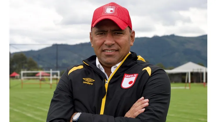 Harold Rivera, nuevo técnico de Independiente Santa Fe.