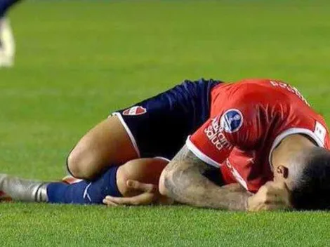 Jugó ayer con Independiente, salió reemplazado y hoy se confirmó que se rompió los ligamentos