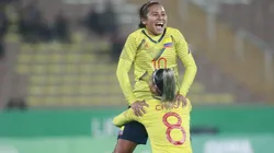Leicy Santos, jugadora de la Selección Colombia femenina.