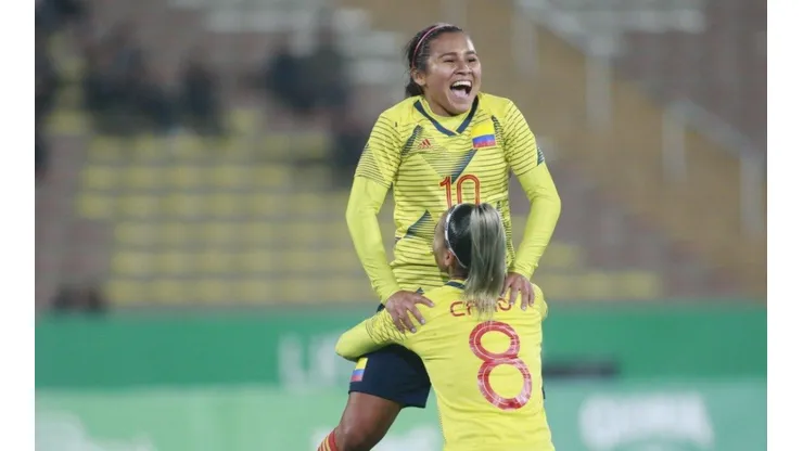 Leicy Santos, jugadora de la Selección Colombia femenina.