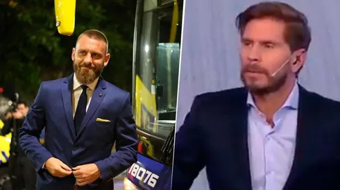 Tiraron que De Rossi puede ser titular en el Monumental y el Pollo Vignolo gritó: "¡¿Cómo?!"