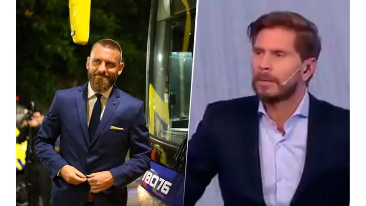 Tiraron que De Rossi puede ser titular en el Monumental y el Pollo Vignolo gritó: "¡¿Cómo?!"