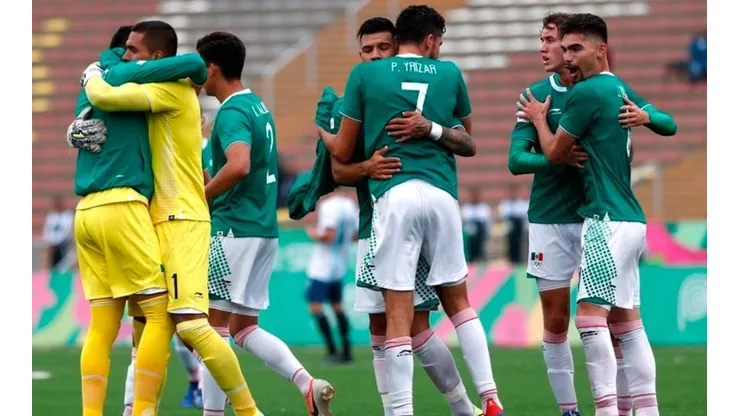 México vs. Honduras por los Juegos Panamericanos en fútbol masculino.