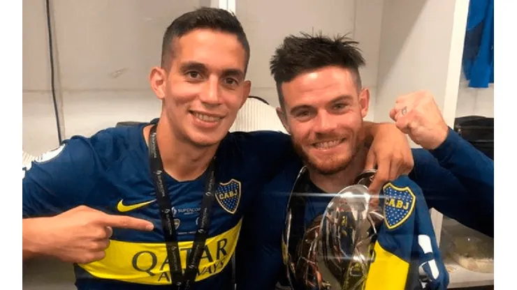 Nandez junto a Marcone.
