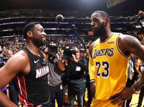 Dwyane Wade habló sobre un posible retorno a la NBA junto a LeBron