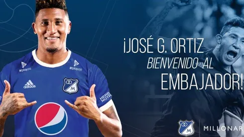 Este es el perfil de José Guillermo Ortíz, el nuevo delantero extranjero de Millonarios