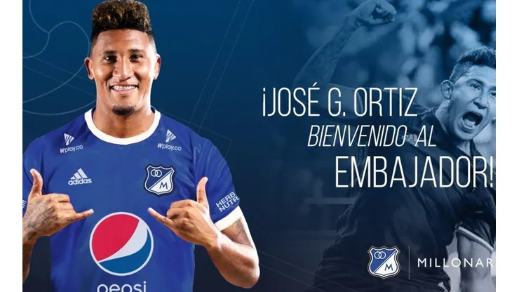 Este es el perfil de José Guillermo Ortíz, el nuevo delantero extranjero de Millonarios