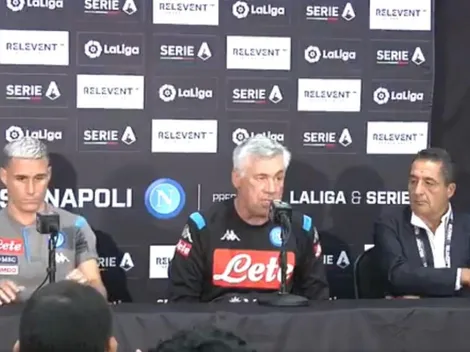 Le preguntaron por James Rodríguez y Ancelotti se fastidió en plena conferencia