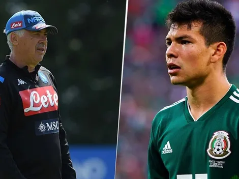 Ancelotti, desesperado por contar con Chucky Lozano