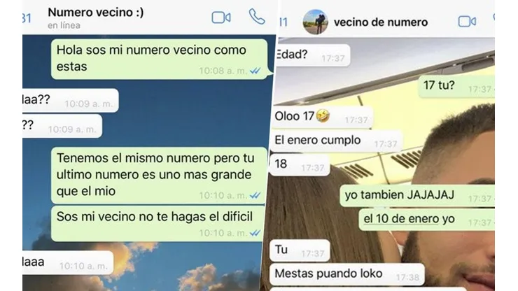 “Número vecino”: el nuevo viral de WhatsApp que se volvió tendencia en Twitter