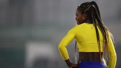 Caterine Ibargüen, atleta colombiana.