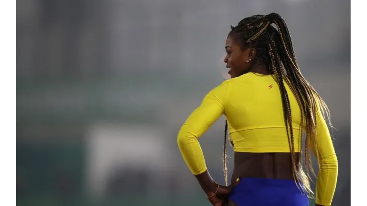 Caterine Ibargüen, atleta colombiana.