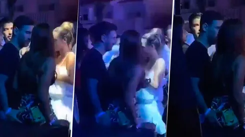 Video viral: Messi estaba charlando con Antonela Roccuzzo y metió mano diabólica