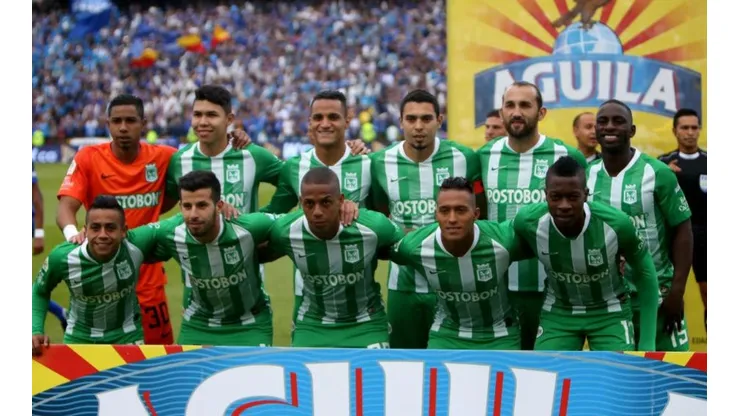 Atlético Nacional vs. CA Huila por la Liga Águila.