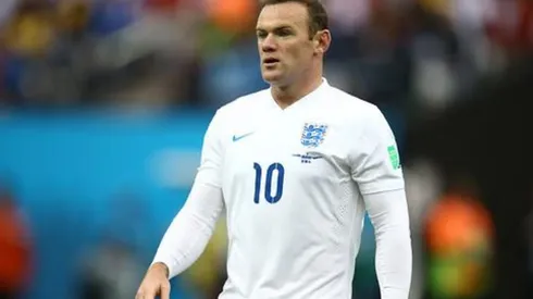 Wayne Rooney, con la playera de la Selección de Inglaterra.