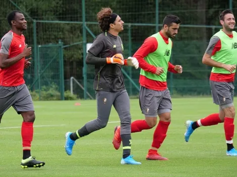 Ochoa entrenó normal con Standard Lieja